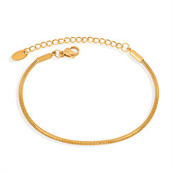 Bracciale da donna placcato in oro Serpe VAAXE509