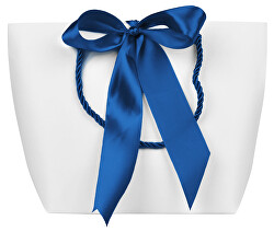 Darčeková taška s modrou stuhou M
