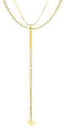 Elegantní pozlacený náhrdelník VGX1760G