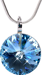 Elegantný náhrdelník Rivoli Aquamarine