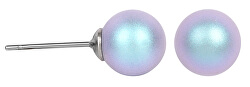  Pearl Iridescent Light Blue fülbevaló