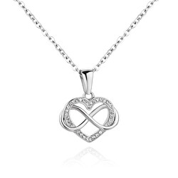 Něžný ocelový náhrdelník Srdce VEDN0354S