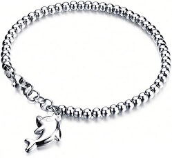 Stahl Armband Delphin