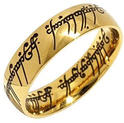 Der vergoldete Ring der Macht aus Der Herr der Ringe