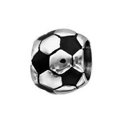 Slušivá oceľová korálka Futbalová lopta M055