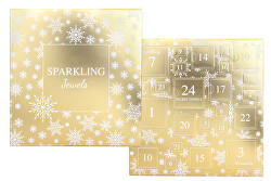 Šperkový adventní kalendář - zlatý