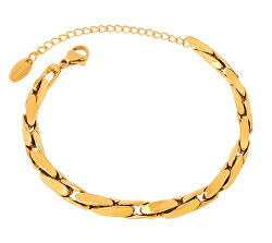 Bracciale massiccio placcato in oro da donna VAAXP1771G