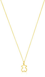 Anmutige vergoldete Halskette mit einem Teddybären Galaxy 614784500 (Kette, Anhänger)