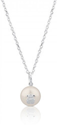 Collana in argento con perle vere 517094500 (catena, ciondolo)