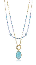 Elegantní dvojitý náhrdelník pro ženy Chic 14161C01016