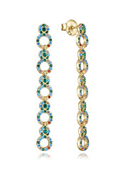 Luxuriöse vergoldete Ohrhänger Elegant 15120E100-39