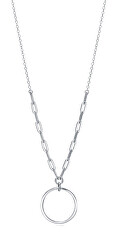 Minimalistický stříbrný náhrdelník Trend 13053C000-00