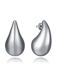 Nadčasové ocelové náušnice Tear Drop Air 14198E01000