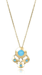 Originální pozlacený náhrdelník pro ženy Chic 14159C01013