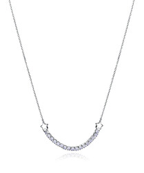 Strieborný dámsky náhrdelník so zirkónmi Trend 13206C000-30