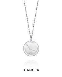 Stříbrný náhrdelník znamení Rak Horoscopo 61014C000-38CA