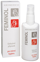 Feminol - mycí olej pro intimní hygienu s růžovým olejem 100 ml