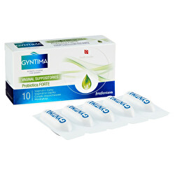 Gyntima Probiotica vaginálne čapíky Forte 10 ks