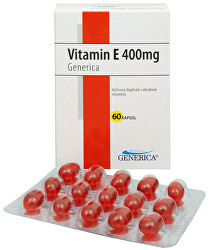 Vitamín E 400 mg 60 kapslí
