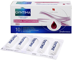 Gyntima vaginální čípky DEO 10 ks