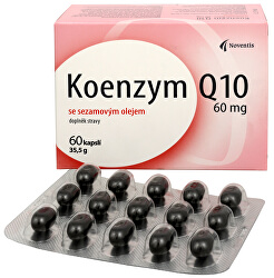 KOENZÝM Q10 60 mg so sezamovým olejom 60 kapsúl