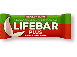 Bio tyčinka Lifebar Plus Guarana a Brazil 47g
