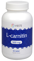 L-carnitin 500 mg 50 tbl.