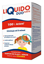 LiQuido DUO Forte šampón na vši 200ml + sérum