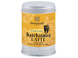 Bio Kurkuma Latte-vanilka 60 g dózička ( Pikantní kořeněná směs )