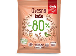 Ovesná kaše - 80% cukru 65 g
