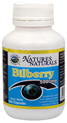 Bilberry 5000 mg 100 kapsúl