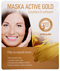 Maska Active Gold - hydrogelová látková