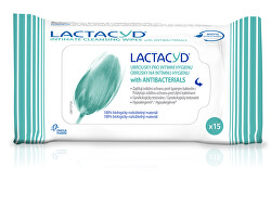 Lactacyd obrúsky s antibakteriálnou prísadou 15 ks