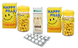 Happy Pills 2 x 75 tbl. + DMAE 50 tbl. zvýhodnené balenie