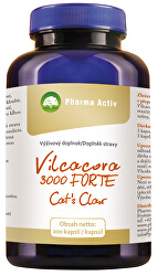 Vilcacora 3000 Forte Cat´s Claw 200 kapslí