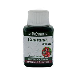 Guarana 800 mg 30 tbl. + 7 tbl. ZDARMA