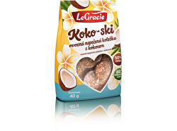Ovocné nepečené sušienky Koko-ski 40g