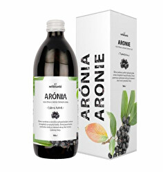 Aronie - 100% šťava z plodov arónie čiernoplodá 500 ml Nef de Santé