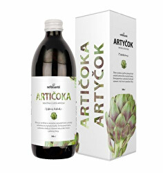 Artičok - 100% šťava z listov artičoku 500 ml