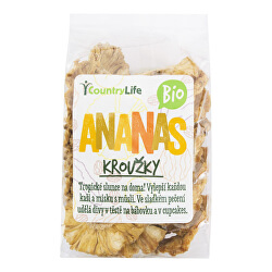 Ananas kroužky sušené BIO 100 g