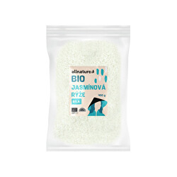 Jazmínová ryža biela BIO 400 g