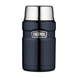 Style Termoska na jídlo se šálkem - tmavě modrá 710 ml