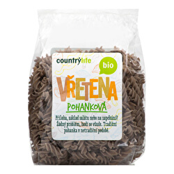 Těstoviny vřetena pohanková BIO 300 g