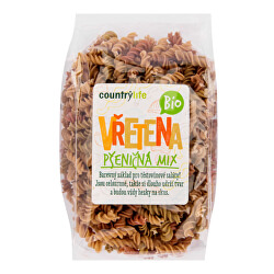 Těstoviny vřetena pšeničná mix BIO 400 g
