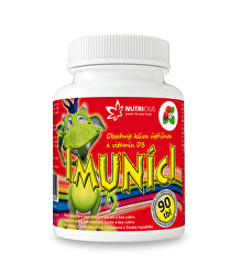 Imuníci – hlíva ústřičná s vitamínem D pro děti 90 cucavých tbl.