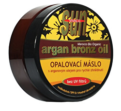 Opalovací máslo s bio arganovým olejem SPF 0 200 ml