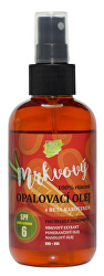 Přírodní opalovací mrkvový olej OF 6 150 ml