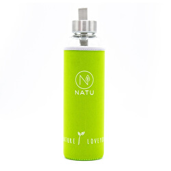 Skleněná lahev v zeleném termo obalu Natu 550 ml