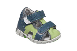 Dětské zdravotní sandály N/810/401/S89/S90 zelená