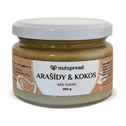 100% kokosovo-arašídový krém